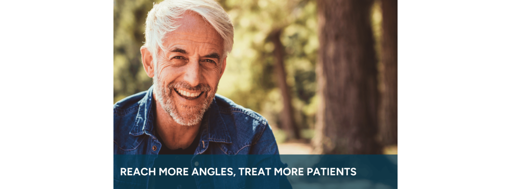 Man with dentures smiles confidently