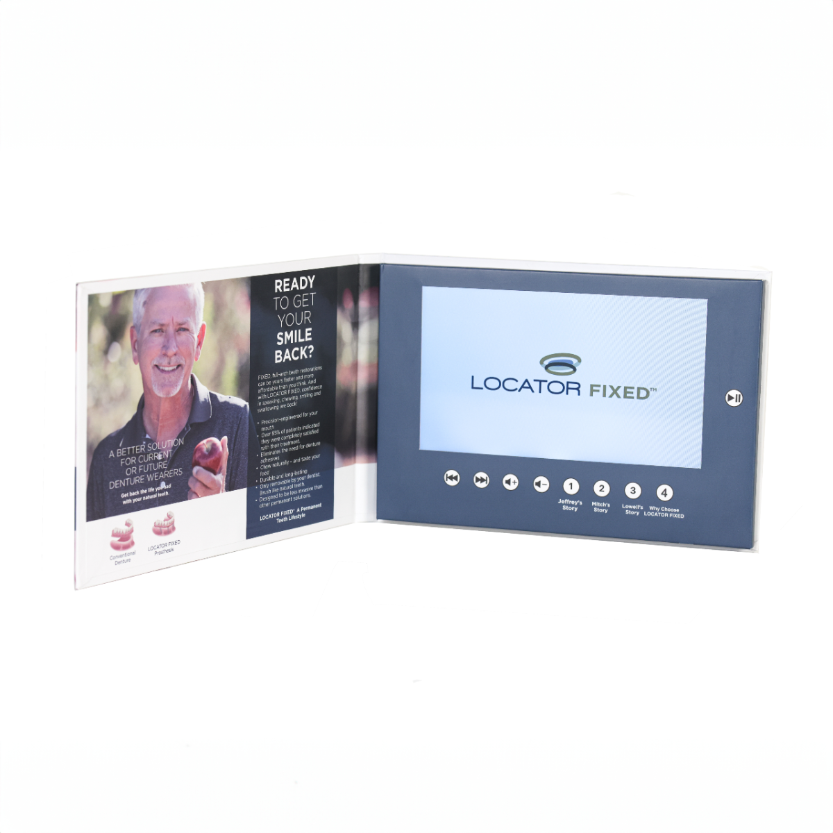 LOCATOR FIXED Digital Testimonial Book