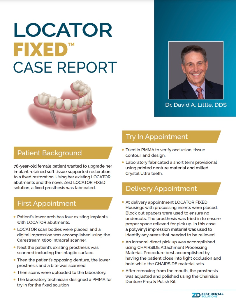 Dr. Little LOCATOR FIXED Case Study