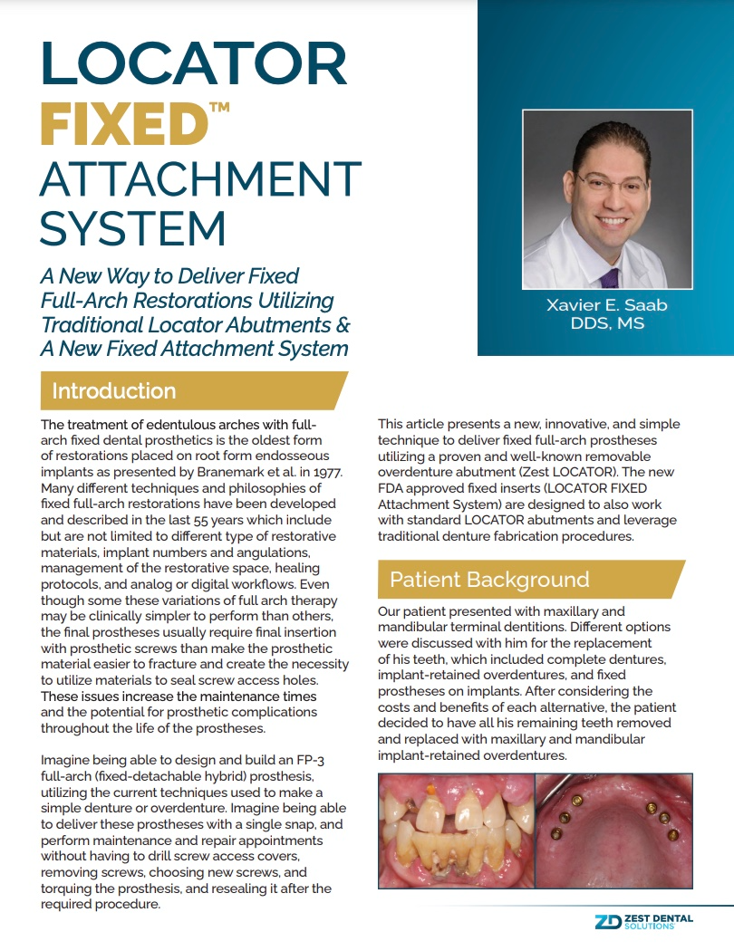 LOCATOR FIXED Case Study by Dr. Saab